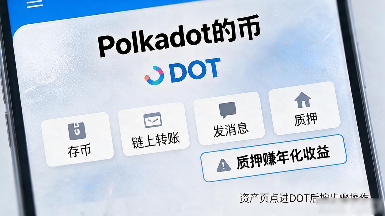 IMToken里那个DOT到底是啥？就是Polkadot的币
